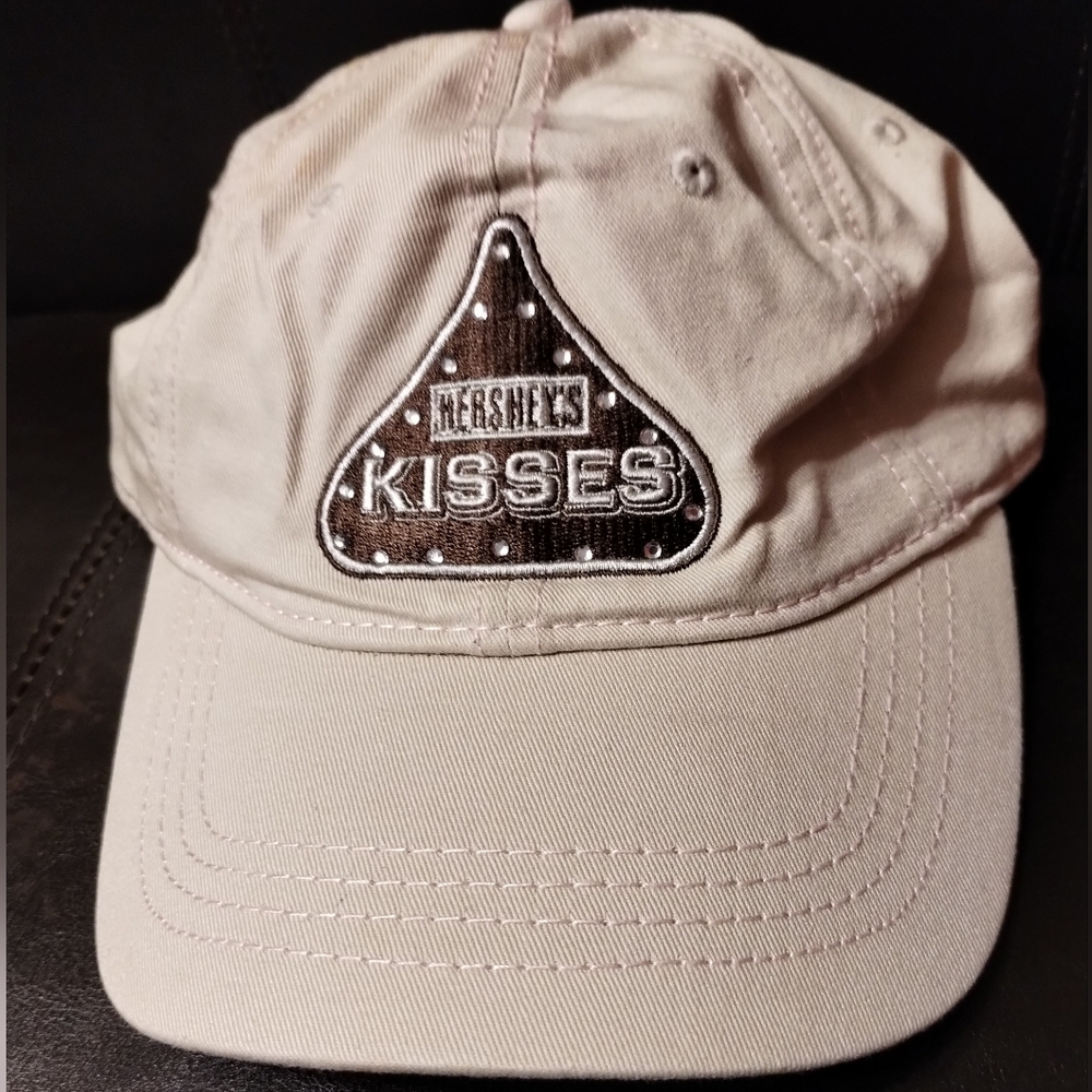 Hershey's Kisses Beige Cap.  NEW!!